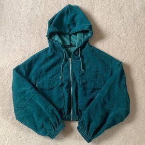 Corduroy Cropped Jacket